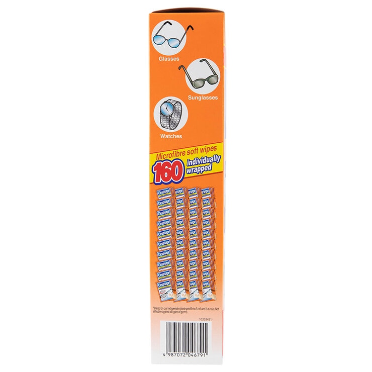 Clearwipe Lens Cleaner 160 PackClearwipe Lens Cleaner 160 Pack