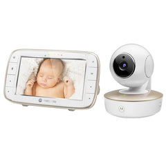 Motorola VM855 Connect 5 Inch Portable Wi-Fi Video Audio Baby Monitor