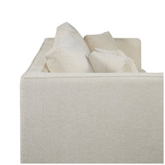 Moran Elkhorn 3.0 Seater Ellis Latté Fabric