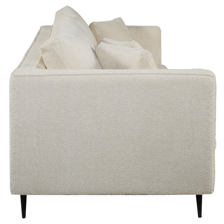 Moran Elkhorn 3.0 Seater Ellis Latté Fabric