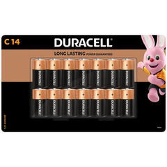 Duracell C Alkaline Batteries 14 Pack