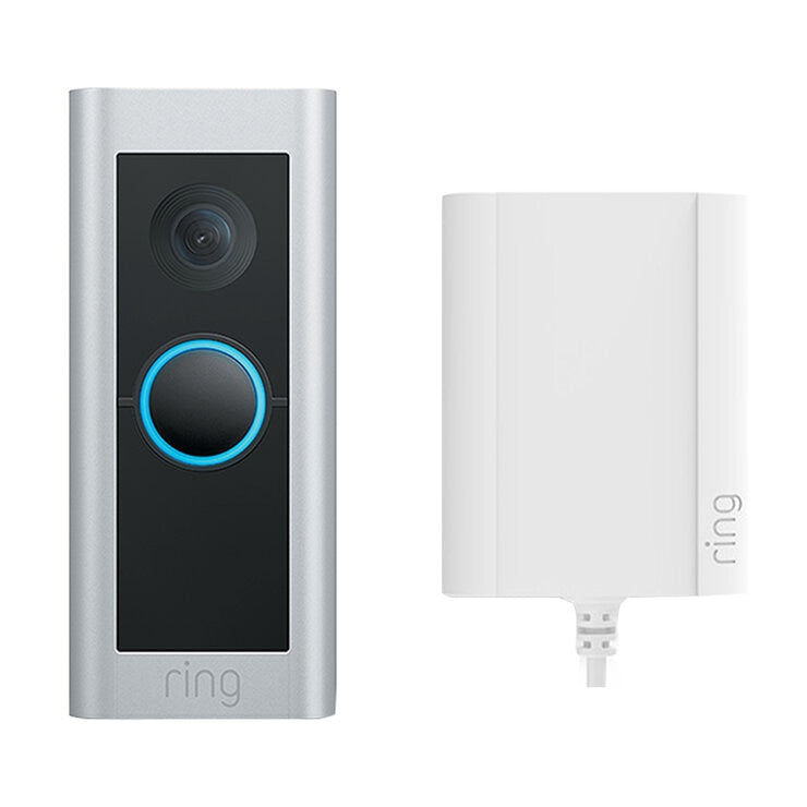 Spotlight Cam Pro 2 Pack With Floodlight Cam Wired Pro And Ring Wired Video Doorbell Pro