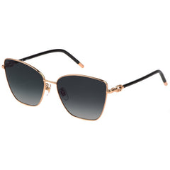 Furla SFU692 Shiny Rose Gold Women's Sunglasses