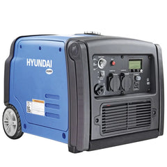 Hyundai 3200W Inverter Generator, Electric, Recoil and Key FOB Start 4 Stroke