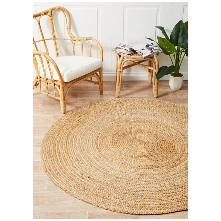 Rug Culture Atrium Polo Natural Indoor Rug 120 x 120cm