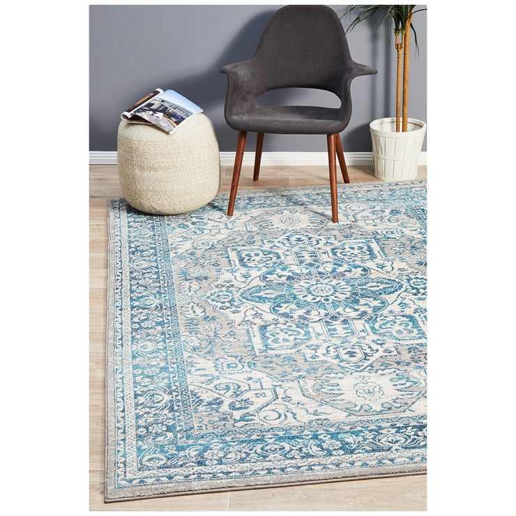 Rug Culture Babylon 207 Blue Indoor Rug 230 x 160cm