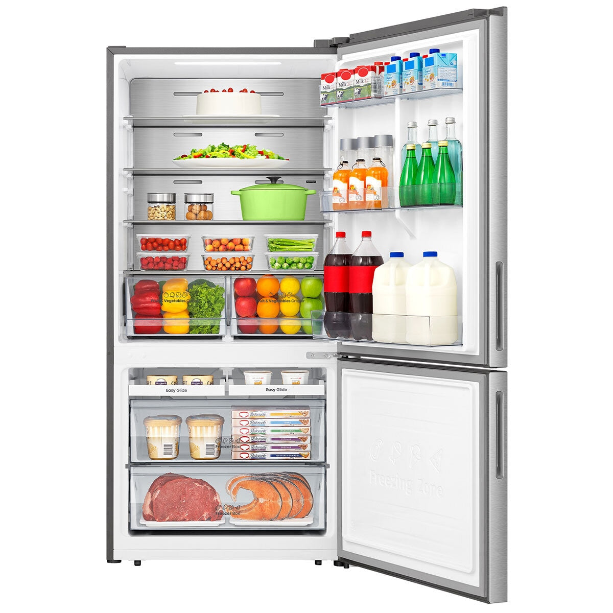 Hisense 503L PureFlat Bottom Mount Refrigerator HRBM503S