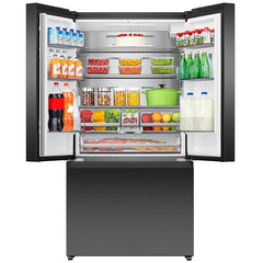 Hisense 634L PureFlat French Door Fridge Dark Steel HRFD634BW