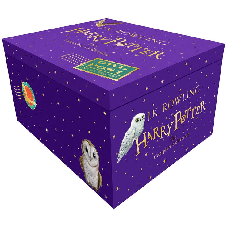 Harry Potter Owl Post Box Set Children’s Hardback The Complete Collection