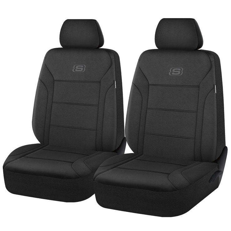 Skechers Memory Foam Car Seat Cover Set 2 Piece