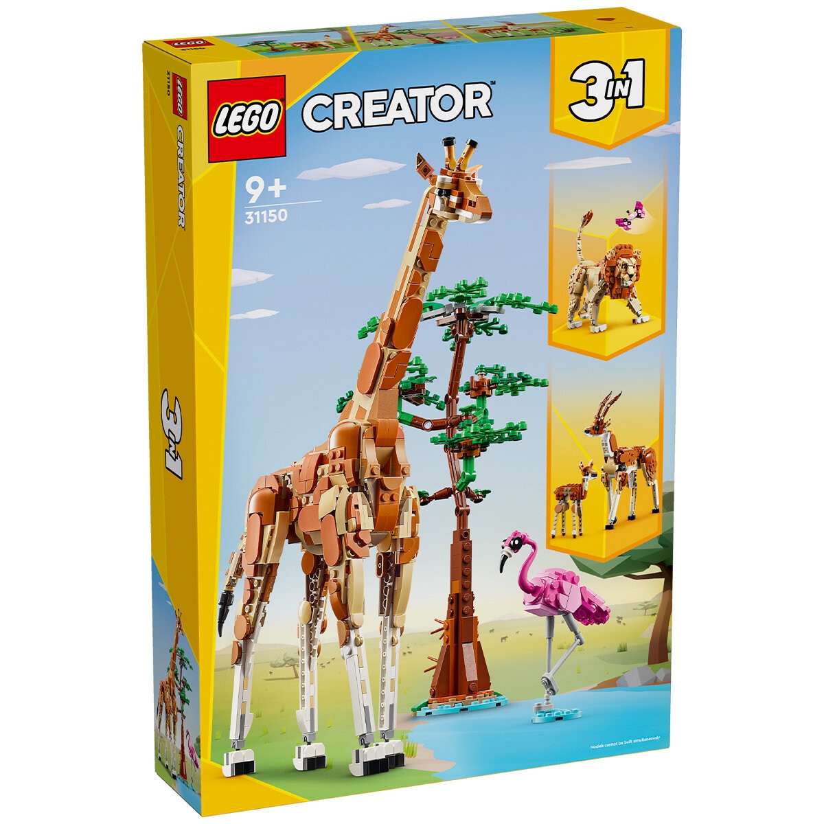 LEGO CREATOR Wild Safari Animals 31150