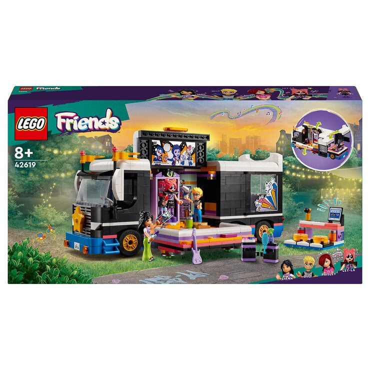 LEGO Friends Pop Star Music Tour Bus 42619