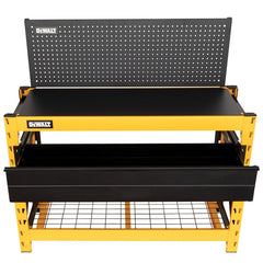 DeWALT 2 Shelf Industrial Storage Rack Work Station