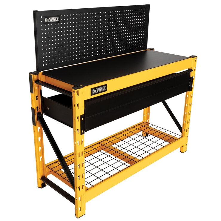 DeWALT 2 Shelf Industrial Storage Rack Work Station