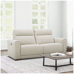 Aiden & Ivy 2 Seater Fabric Power Recliner