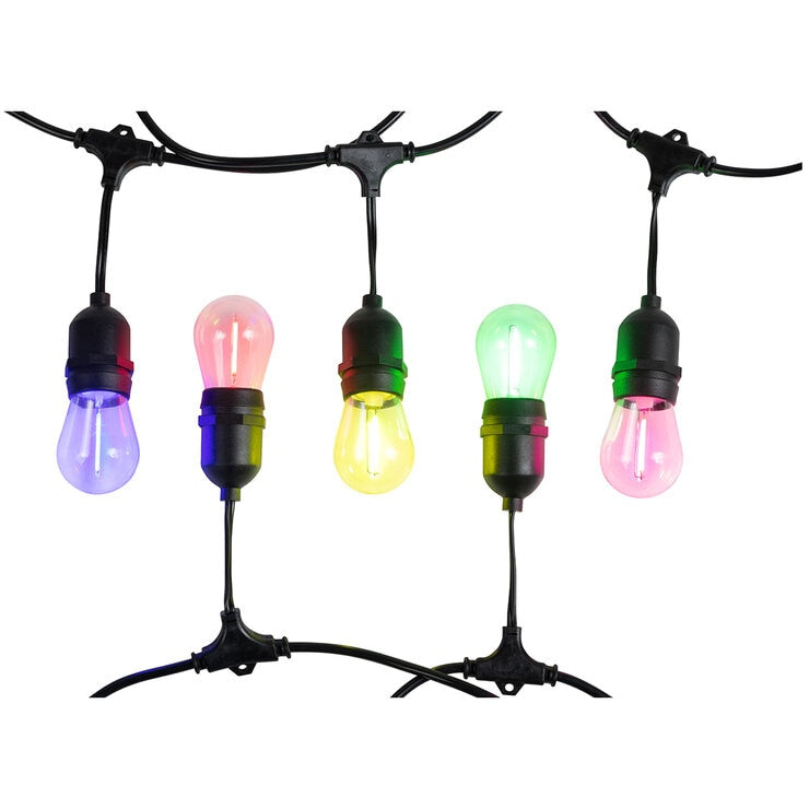 EGLO Festoon Kit 10 Light 12V E27 Multi-Coloured