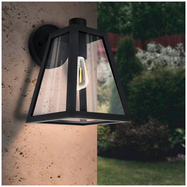 EGLO Mirandola Exterior Wall Light Black