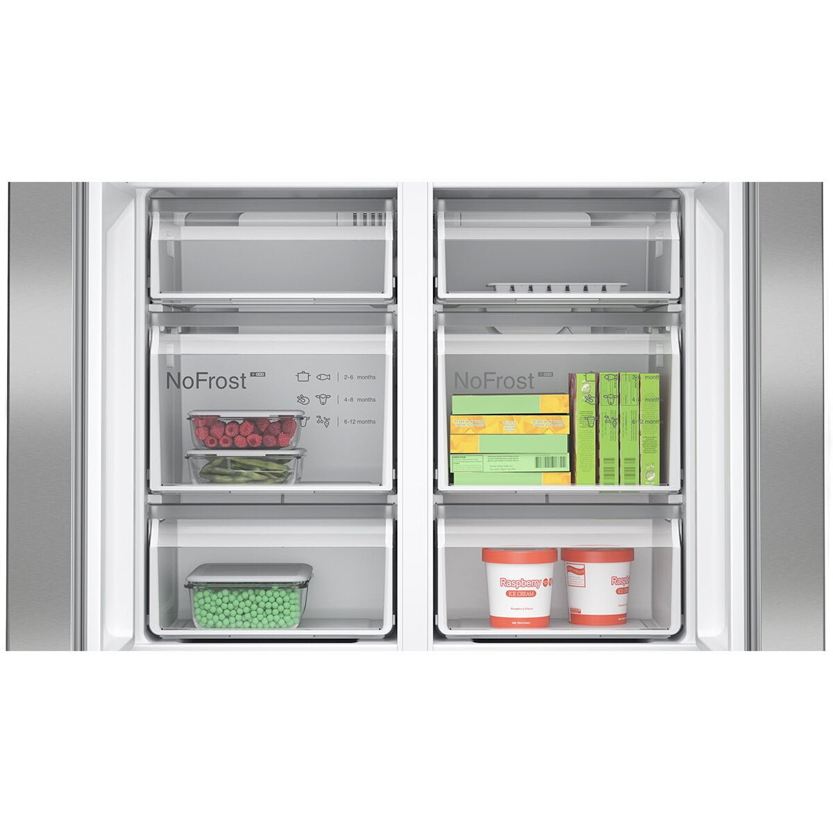 Bosch Series 6 French Door Fridge Stainless Steel 605L KFN96APEAA