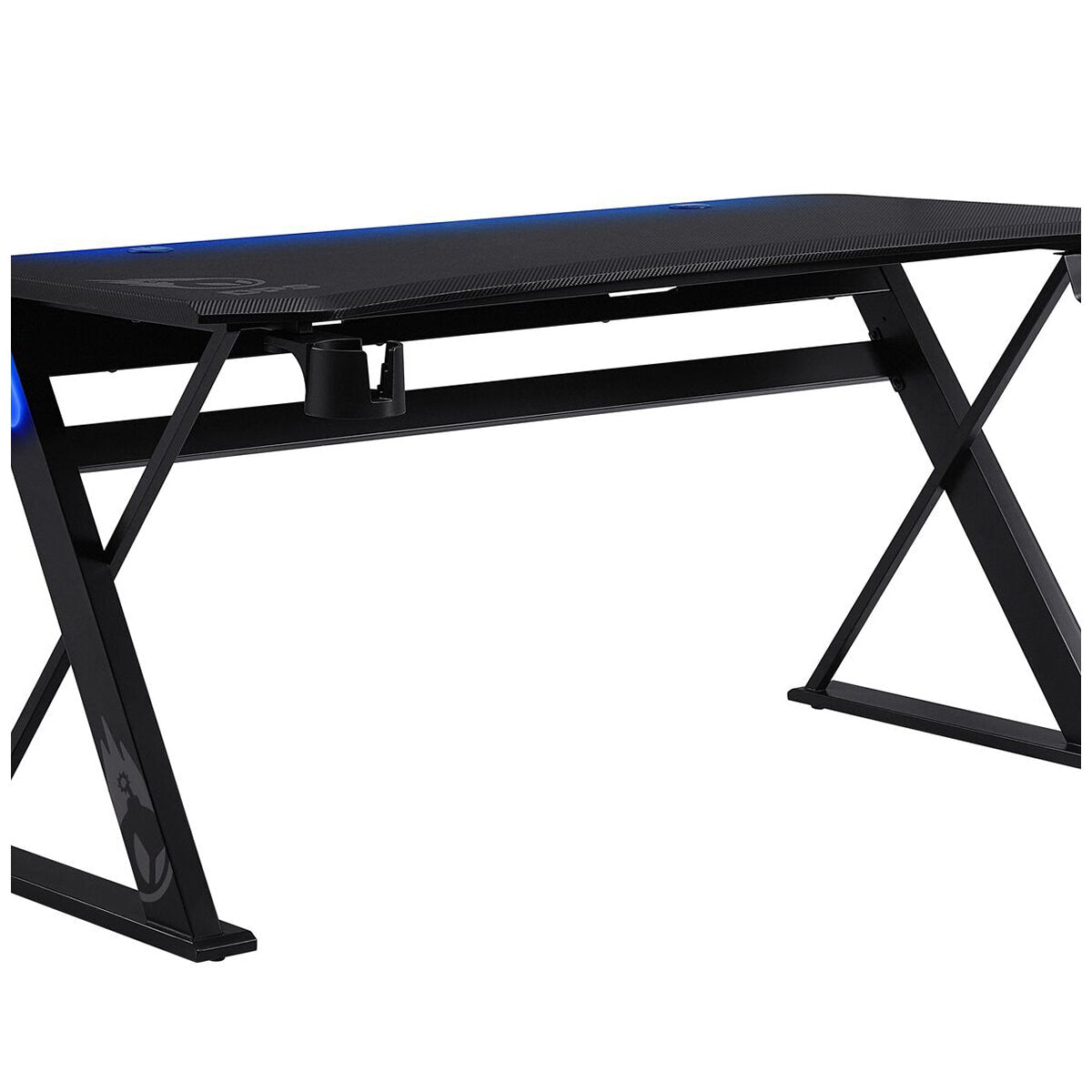 Bayside Furnishings Radius 151.4 cm DPS Gaming Desk CSC60GD-1