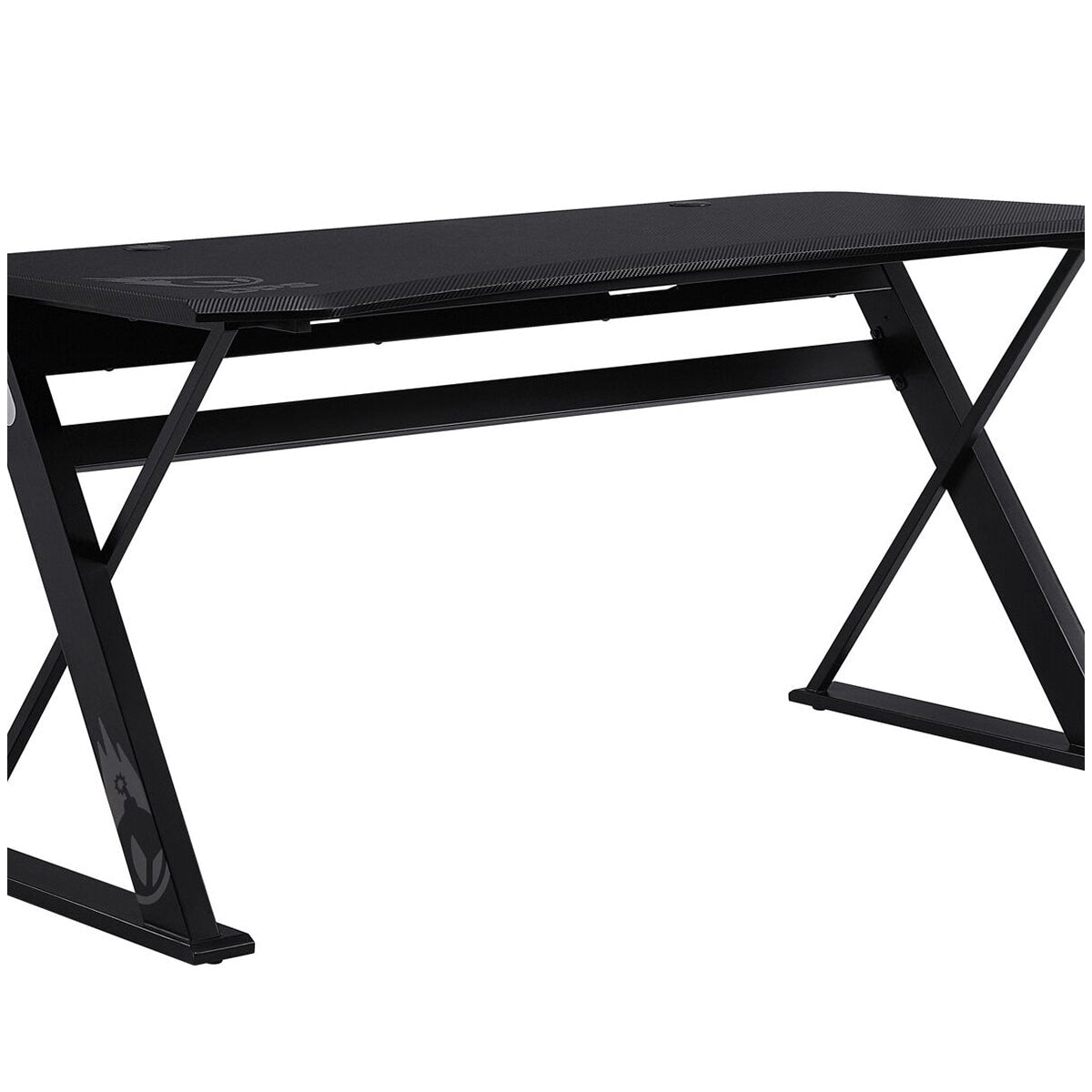 Bayside Furnishings Radius 151.4 cm DPS Gaming Desk CSC60GD-1