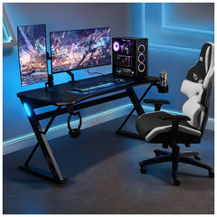 Bayside Furnishings Radius 151.4 cm DPS Gaming Desk CSC60GD-1