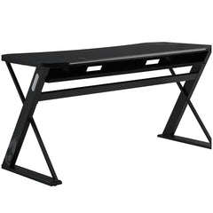 Bayside Furnishings Radius 151.4 cm DPS Gaming Desk CSC60GD-1