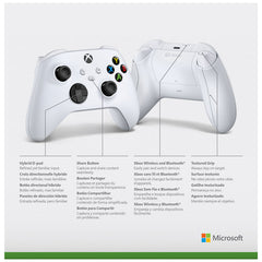 Xbox Wireless Controller Robot White