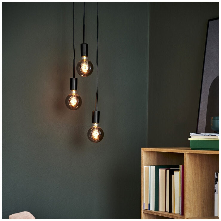 Nordlux Paco 3 Pendant Light Black