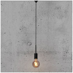 Nordlux Paco Pendant Light Suspension Metal Black E27