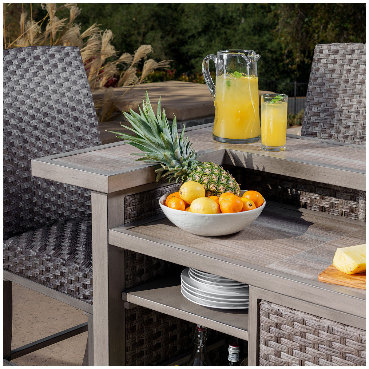 SunVilla Taylor High 5 Piece Dining Bar Set