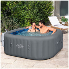 Lay-Z+Spa SaluSpa Coronado EnergySense Square Spa With Smart AirJet 6 Deep Grey 1.80 x 1.80 x 0.71M