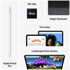 Apple iPad Air 11 Inch Wi-Fi 1TB Space Grey M2