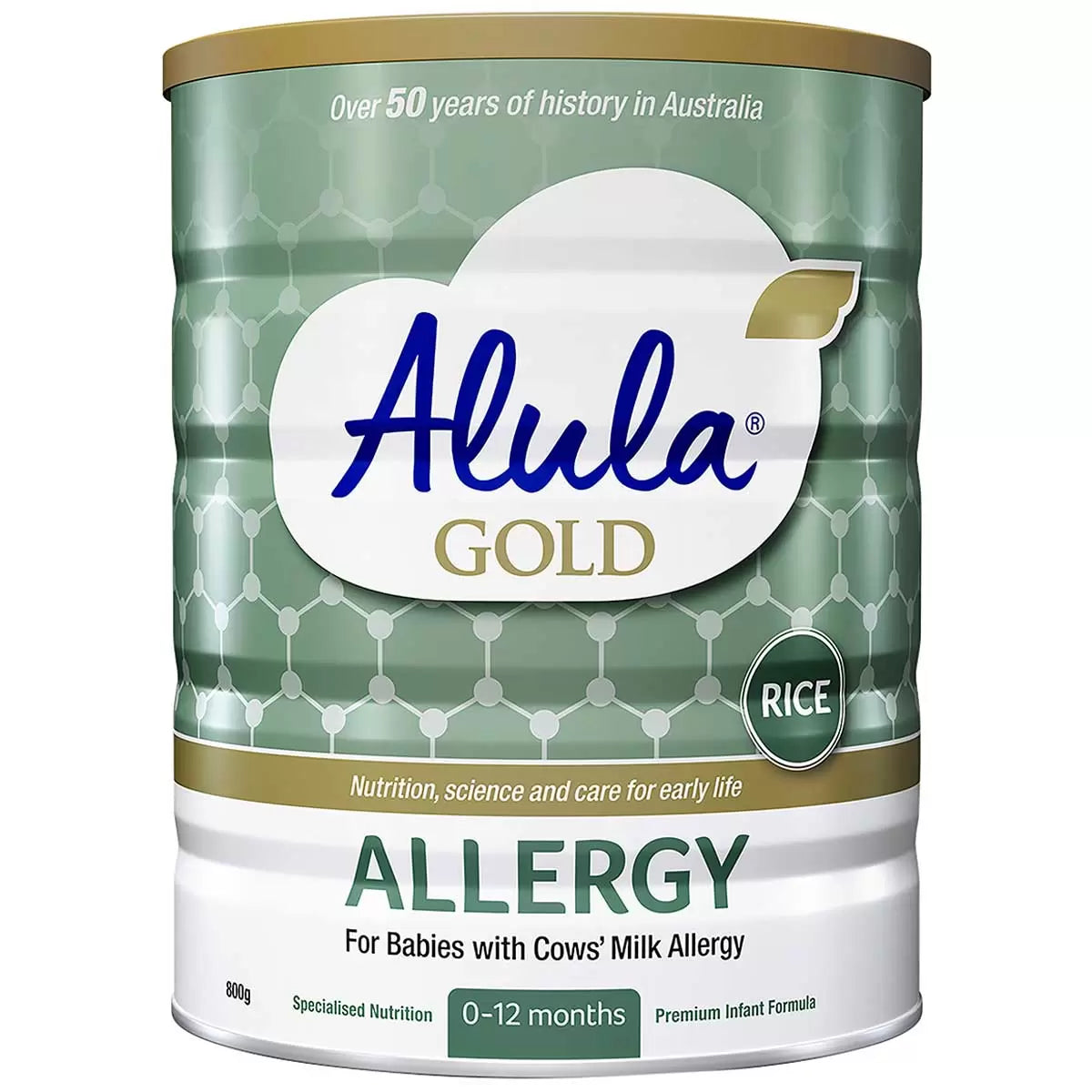 Alula Gold Allergy Formula 0 To 12 Months 3 x 800g