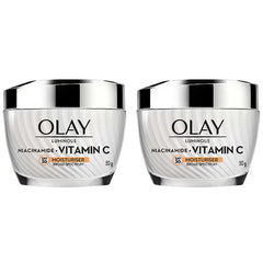 Olay Luminous Niacinamide And Vitamin C Moisturiser SPF30 2 x 50g