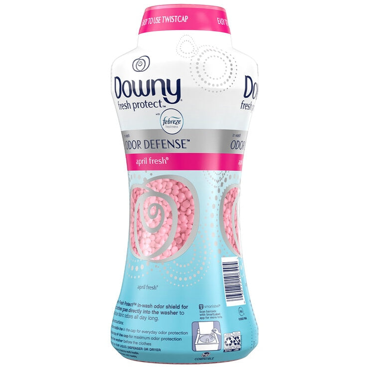 Downy Fresh Protect Beads In Wash Odour Defense April Fresh 2 x 963g