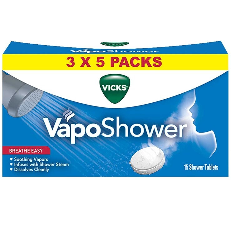 Vicks VapoShower 3 x 5 Pack