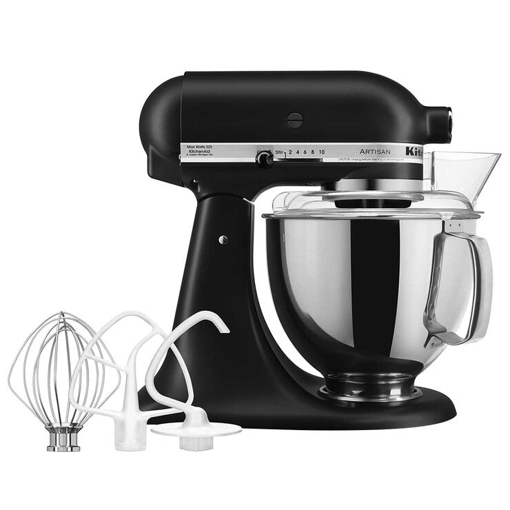 KitchenAid Artisan Stand Mixer 4.8L 5KSM150PSABM Black