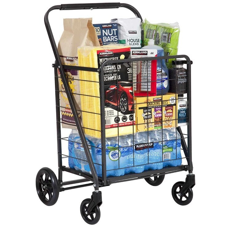 Folding Shopping Cart With Brake