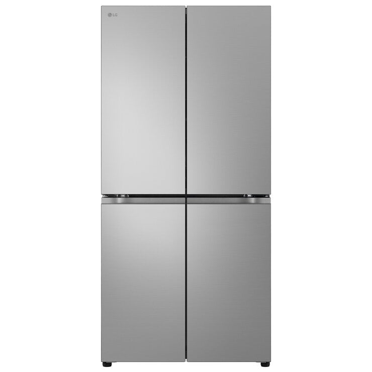 LG 530L Slim French Door Fridge Stainless Steel GF-B505PL