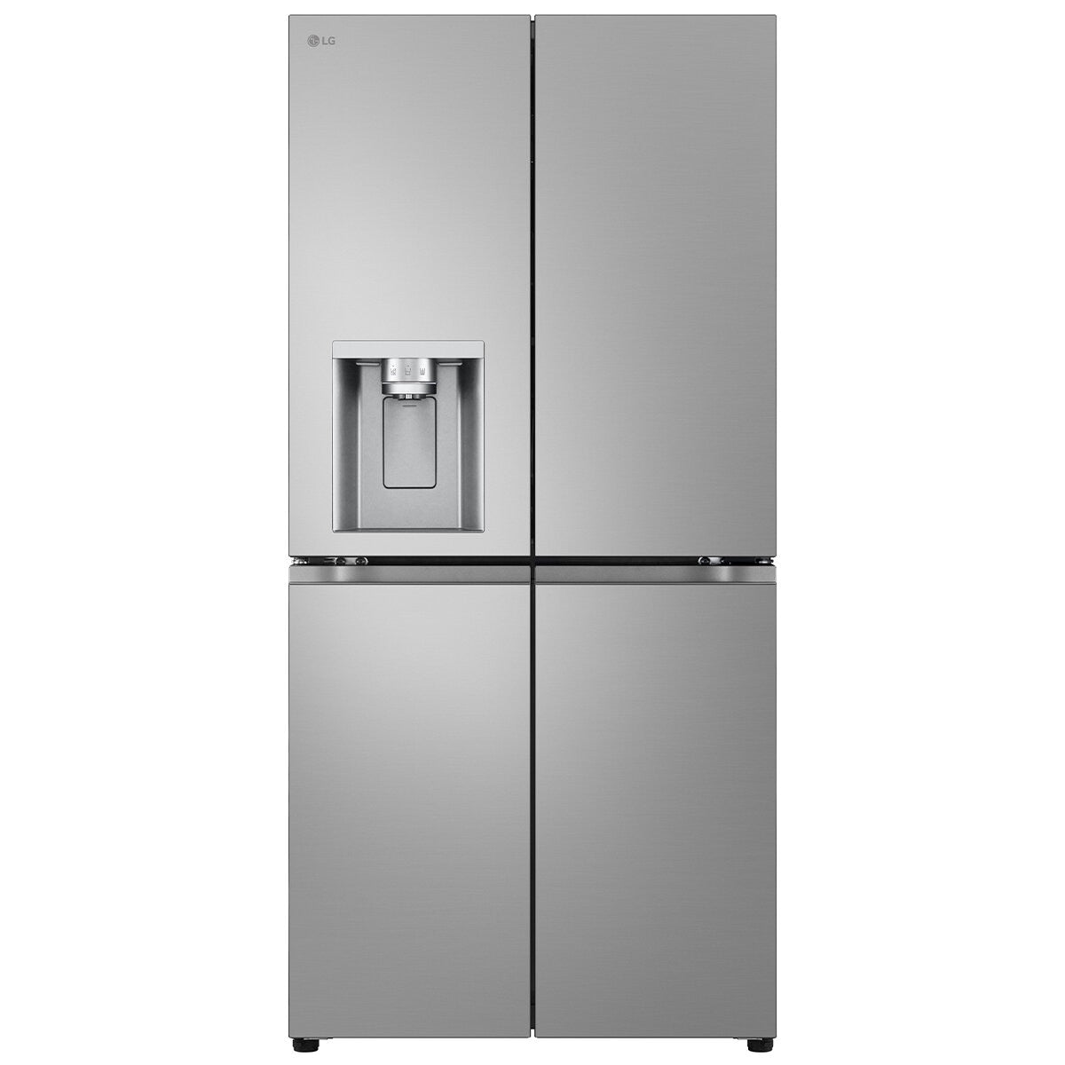 LG 506L Slim French Door Fridge With Ice And Water Dispenser Stainless Steel GF-L500PL