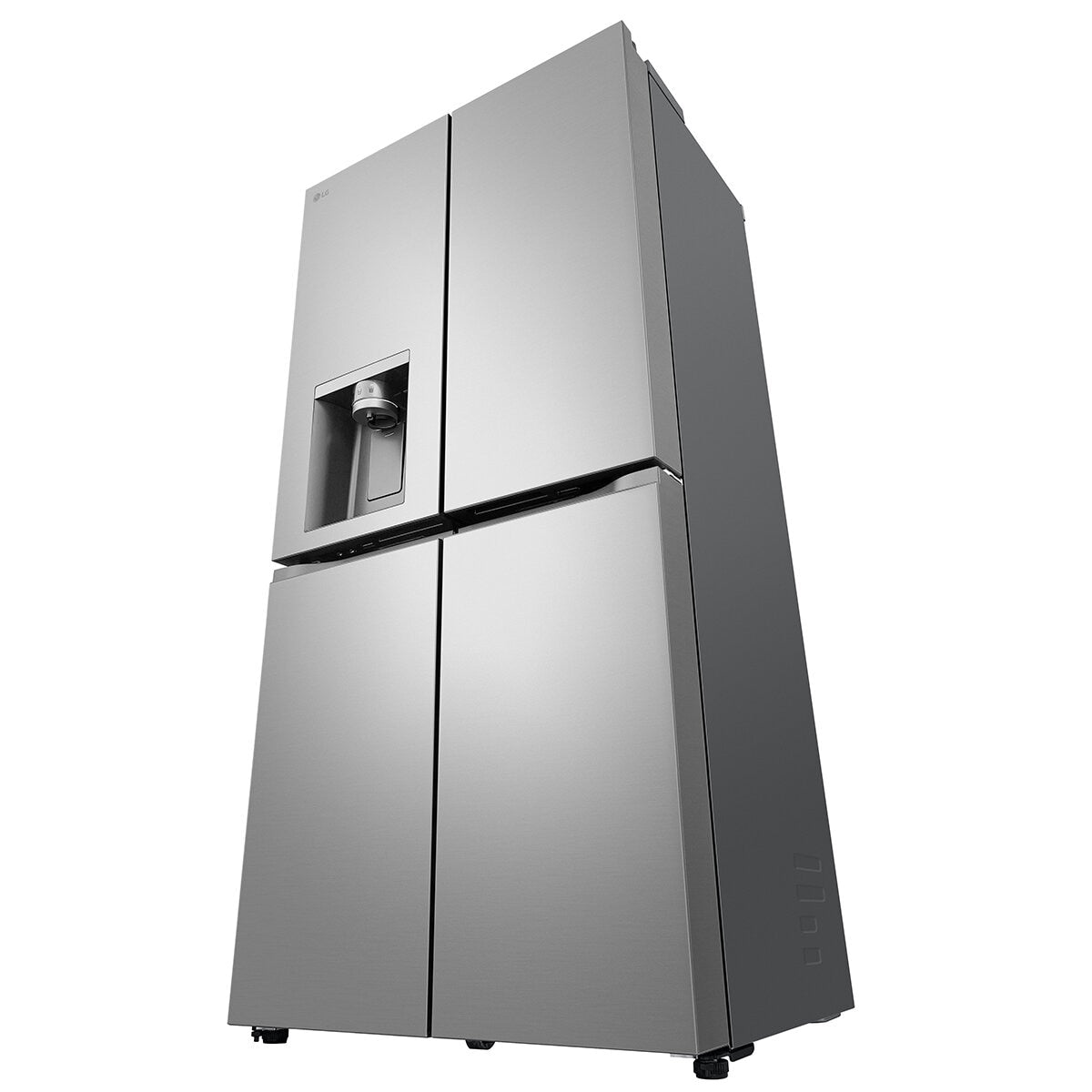 LG 506L Slim French Door Fridge With Ice And Water Dispenser Stainless Steel GF-L500PL