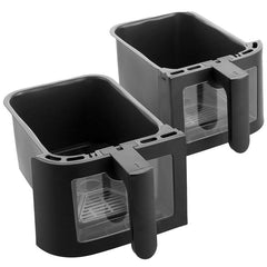 GreenPan Bistro 2 Basket Electric Airfryer 4+4L CC008077-001