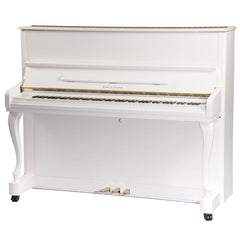 Kohler & Campbell Upright Piano Polished White KC145FD-WHITE