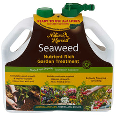 Nature's Harvest Seaweed Nutrient Rich Garden Treatment 6 x 2L