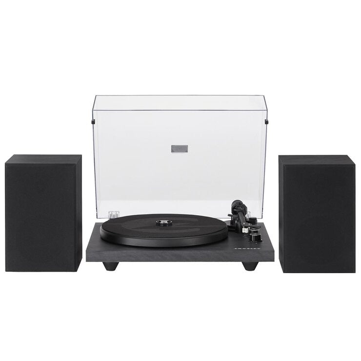 Crosley C62 Shelf System Black CRC62C-BK4