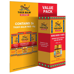 Tiger Balm Red Ointment 3 x 18g