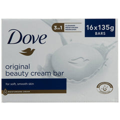 Dove Beauty Cream Bar Original Soap 16 x 135g