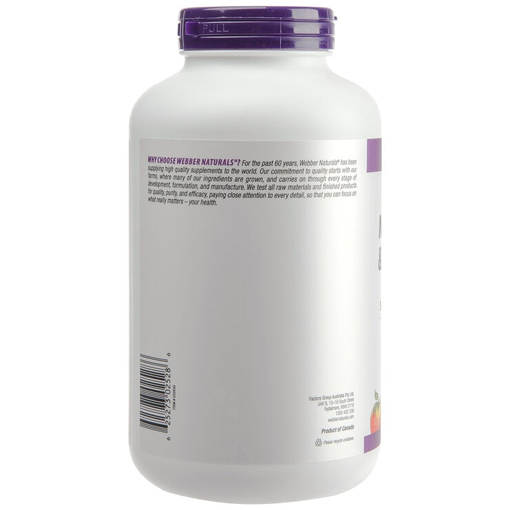Webber Naturals Calcium, Magnesium And Vitamin D 250 Tablets