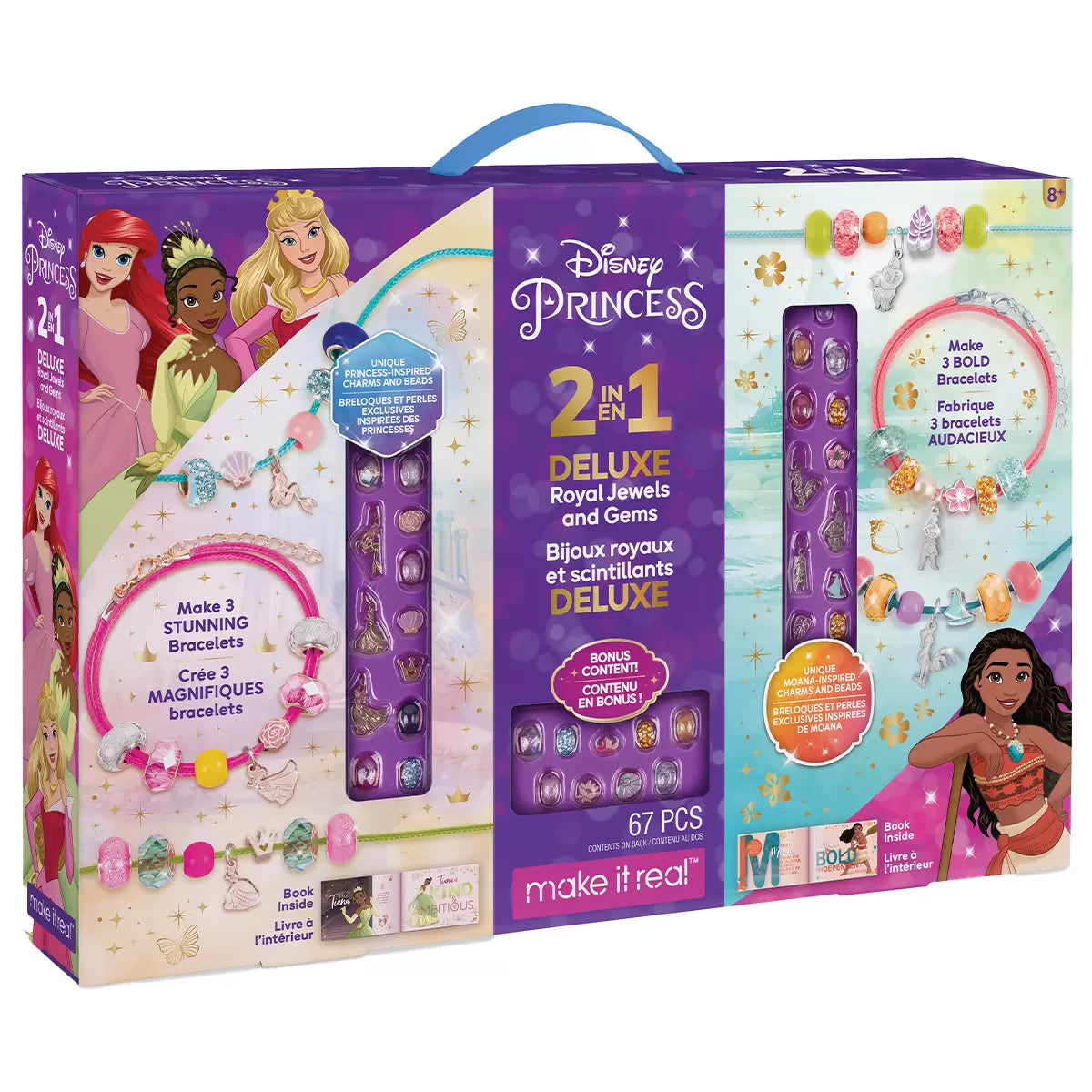 2 In 1 Disney Princess Deluxe Royal Jewels And Gems