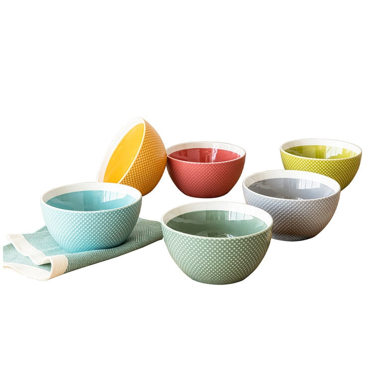 overandback Rainbow Bowls 6 Piece